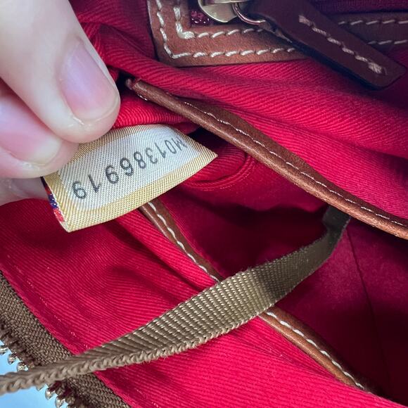 Dooney & Bourke Pebble Leather Crossbody Bags Slate Gray Color - Picture 14 of 16